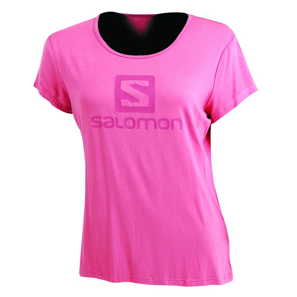 SALOMON WARRIOR SS TE W Philippines - Women's Tee Shirts - Fuchsia | 984012-IMR